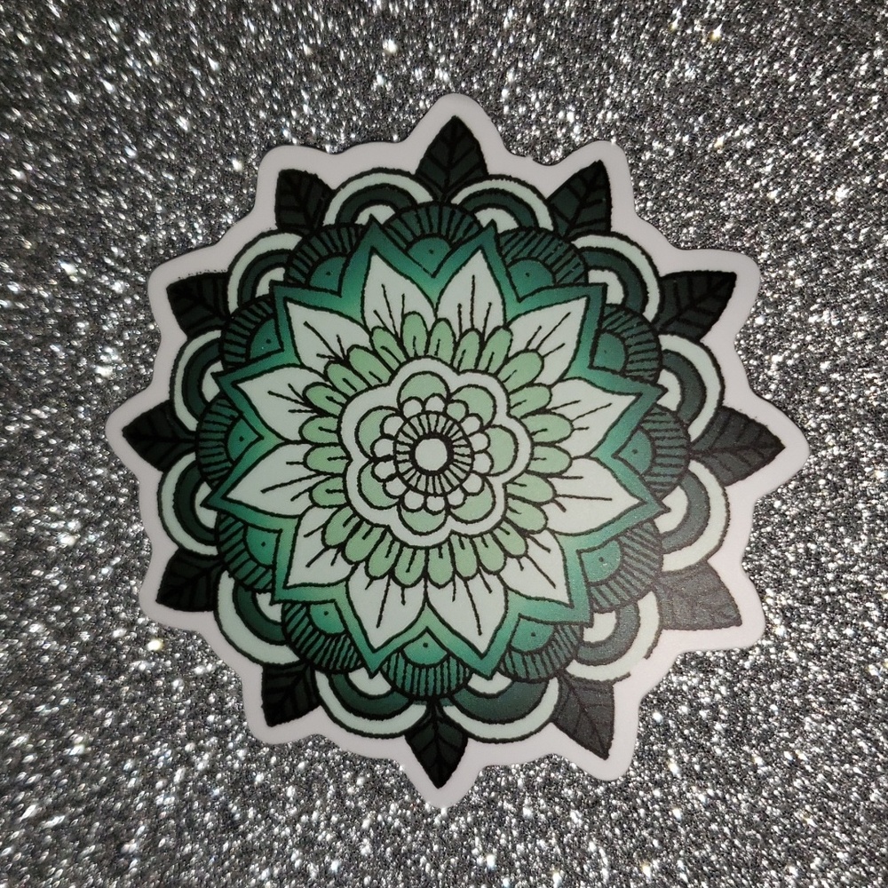 NATURE WATERPOOF Sticker art Mandela